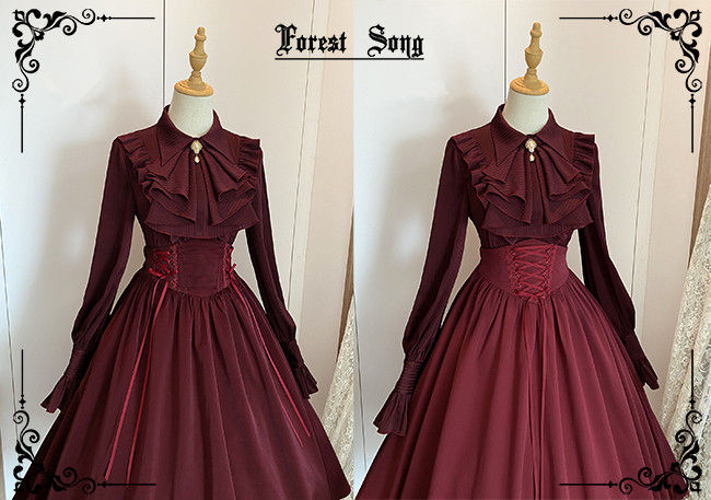 Forest Song  Asteris Lolita Skirt and Blouse