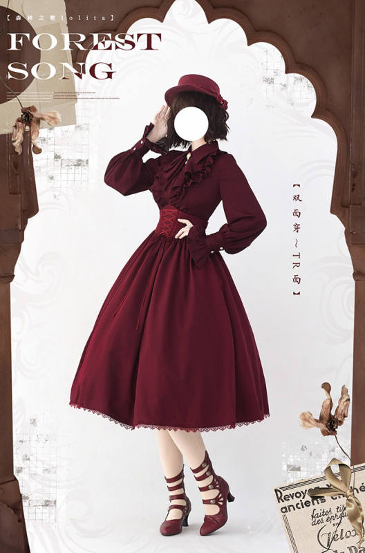 Forest Song  Asteris Lolita Skirt and Blouse