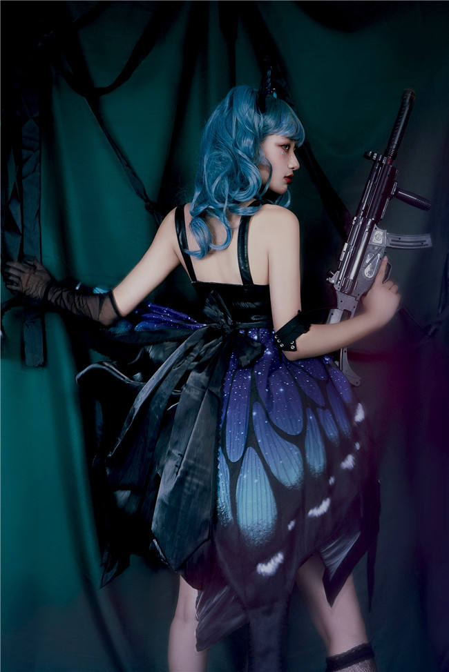 The Butterfly Effect ~Punk Halloween Lolita Normal Waist JSK