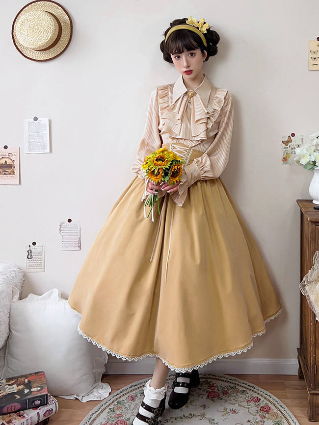 Forest Song  Asteris Lolita Skirt and Blouse