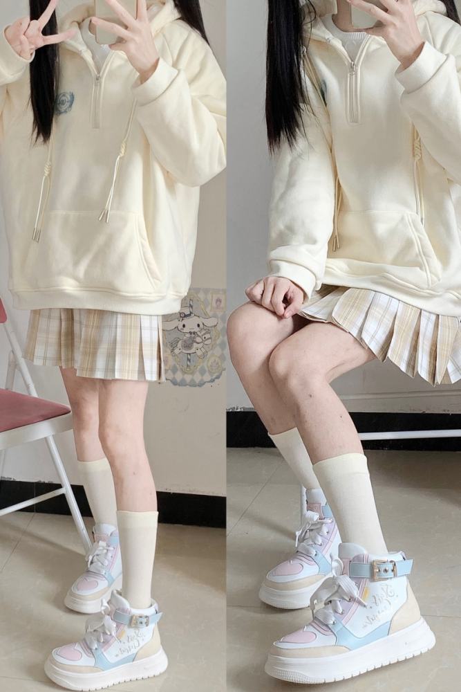 Stars Crown ~Rainbow Candy  High Tops Lolita Sneaker