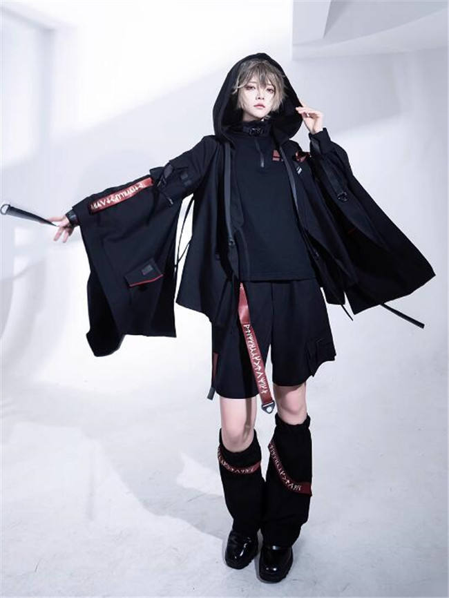 Princess Chronicles Black Jumper, Skirt, Coat, Top and Pants Ouji Fashion