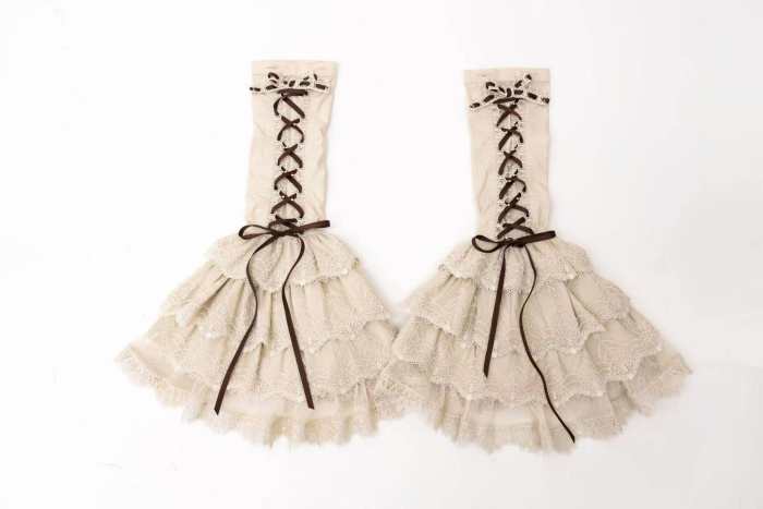 Little Bear Workshop Retro Lolita Headdress Stockings and Bag