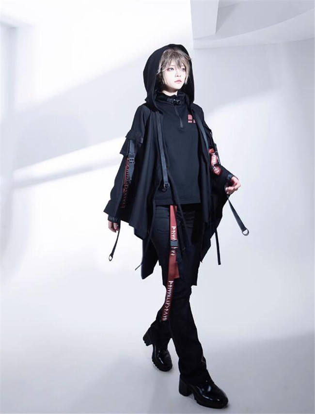 Princess Chronicles Black Jumper, Skirt, Coat, Top and Pants Ouji Fashion