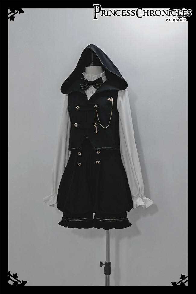 Princess Chronicles Anxious Rabbits Blouse, Vest, Pants and Tailing Ouji Fashion
