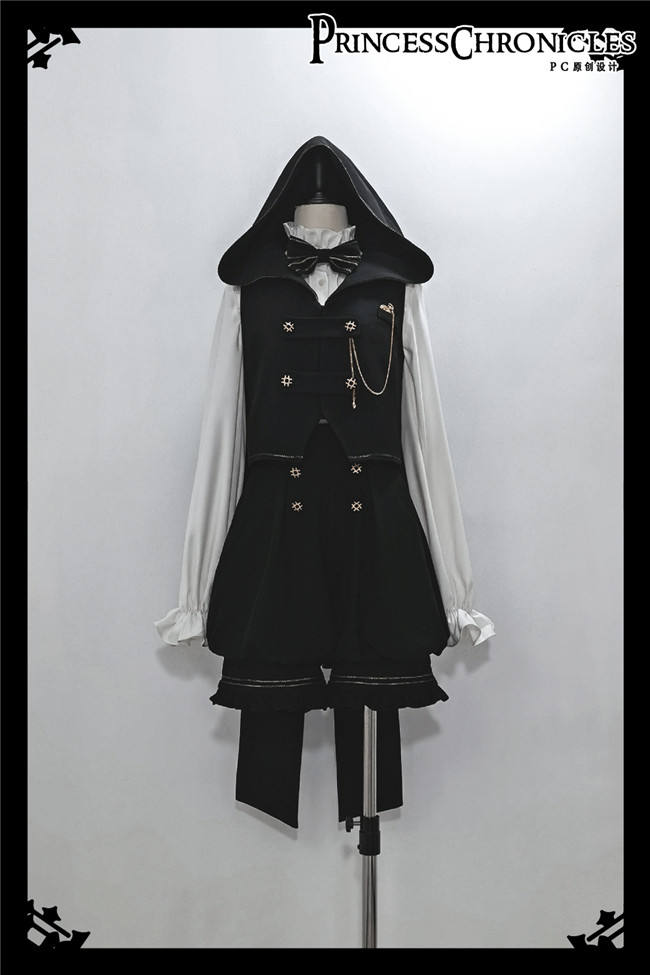 Princess Chronicles Anxious Rabbits Blouse, Vest, Pants and Tailing Ouji Fashion