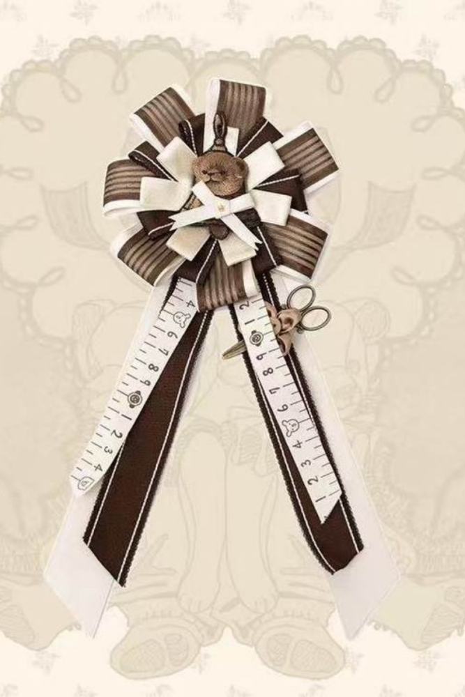 Little Bear Workshop Retro Lolita Headdress Stockings and Bag
