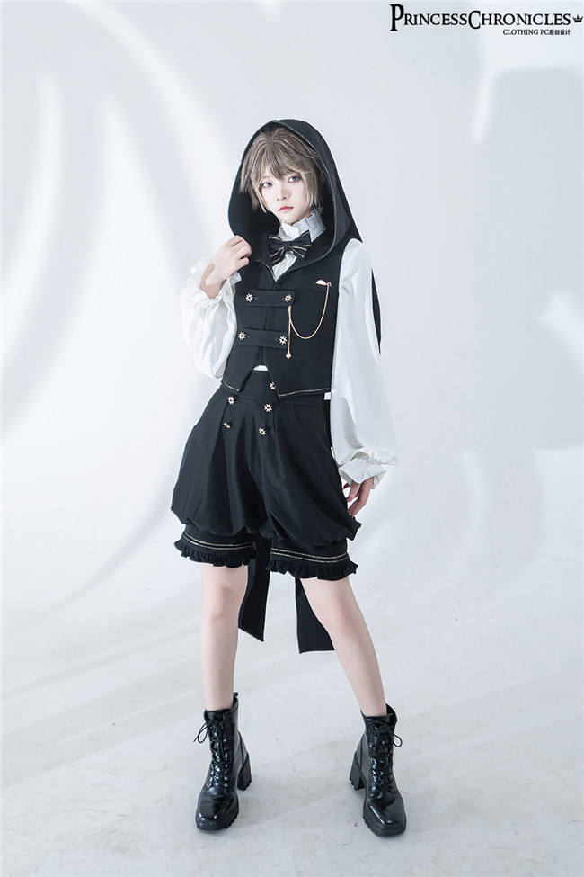 Princess Chronicles Anxious Rabbits Blouse, Vest, Pants and Tailing Ouji Fashion