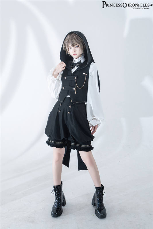 Princess Chronicles Anxious Rabbits Blouse, Vest, Pants and Tailing Ouji Fashion