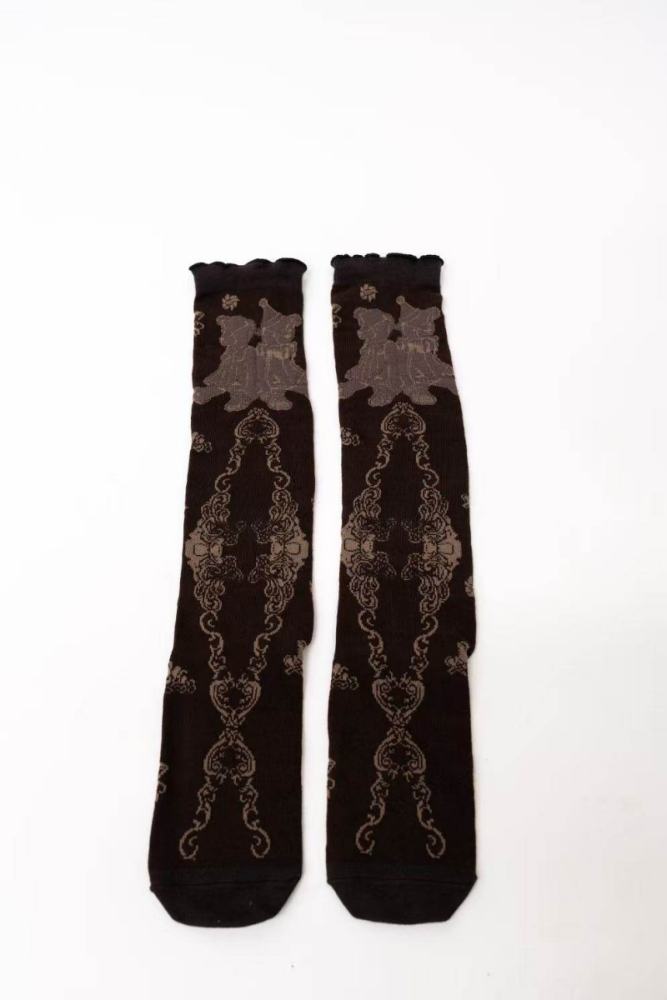 Little Bear Workshop Retro Lolita Headdress Stockings and Bag