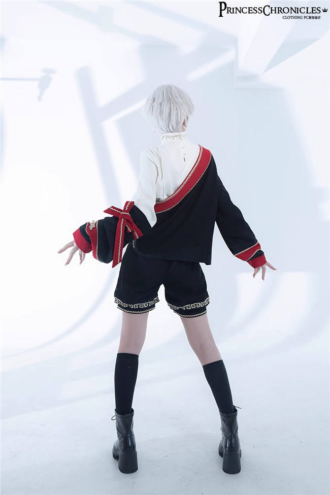 Princess Chronicles Han Style Coat, Short Pants and Blouse Ouji Fashion