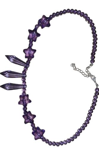 Nikki Love Star Sea Handmade Purple Necklace