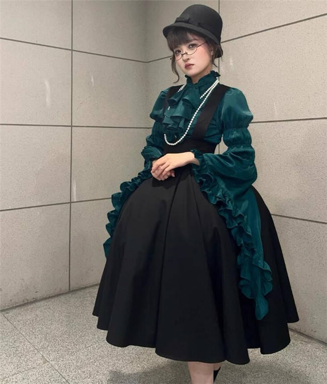 Flower Fairy Daily Gothic Lolita Skirt