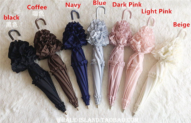 Length Adjustable Lolita Umbrella Parasol