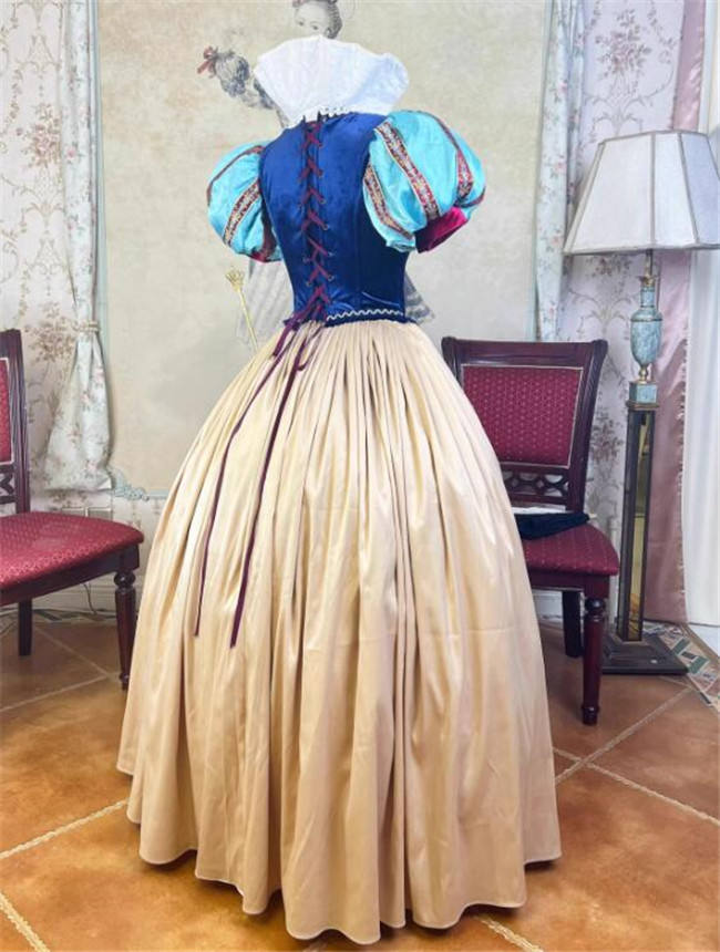 Lace Garden Snow White Dress Floor Length