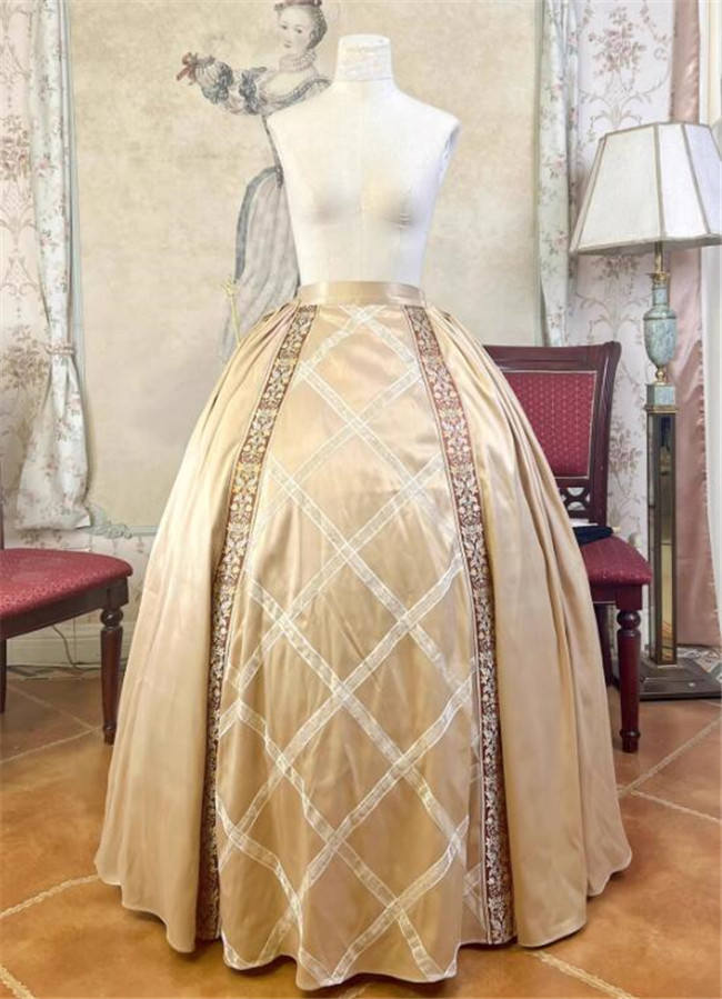 Lace Garden Snow White Dress Floor Length