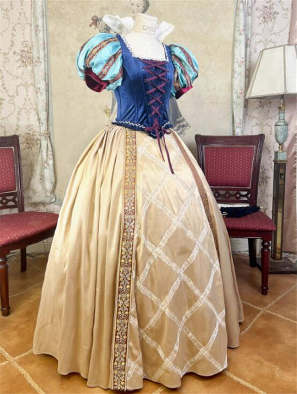 Lace Garden Snow White Dress Floor Length