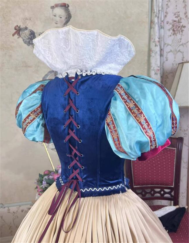 Lace Garden Snow White Dress Floor Length