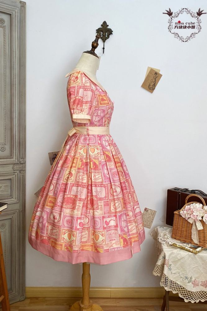 Miss Point Antique Label Daily Wear Lolita One Piece