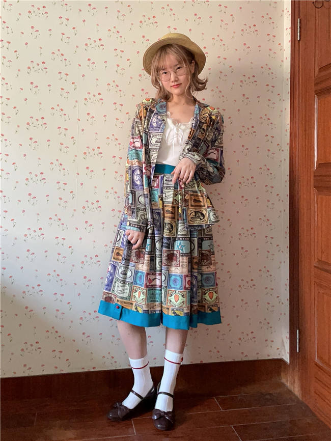 Miss Point Antique Label Daily Wear Lolita Skirt