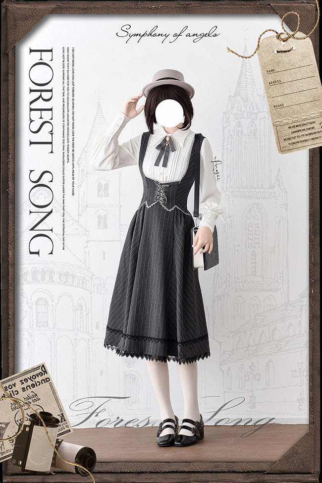 Forest Song Cleta Estate Corset Lolita Dress