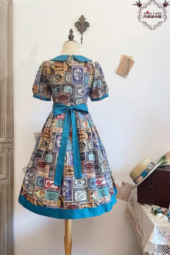 Miss Point Antique Label Daily Wear Lolita One Piece