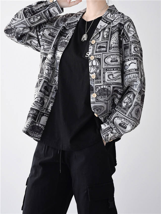 Miss Point Antique Label Daily Wear Printed Shirt