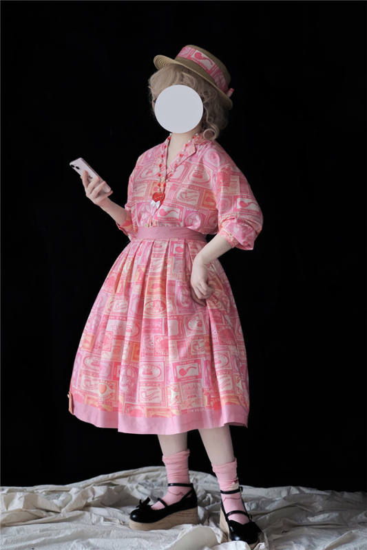 Miss Point Antique Label Daily Wear Lolita Skirt