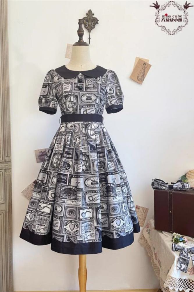Miss Point Antique Label Daily Wear Lolita One Piece