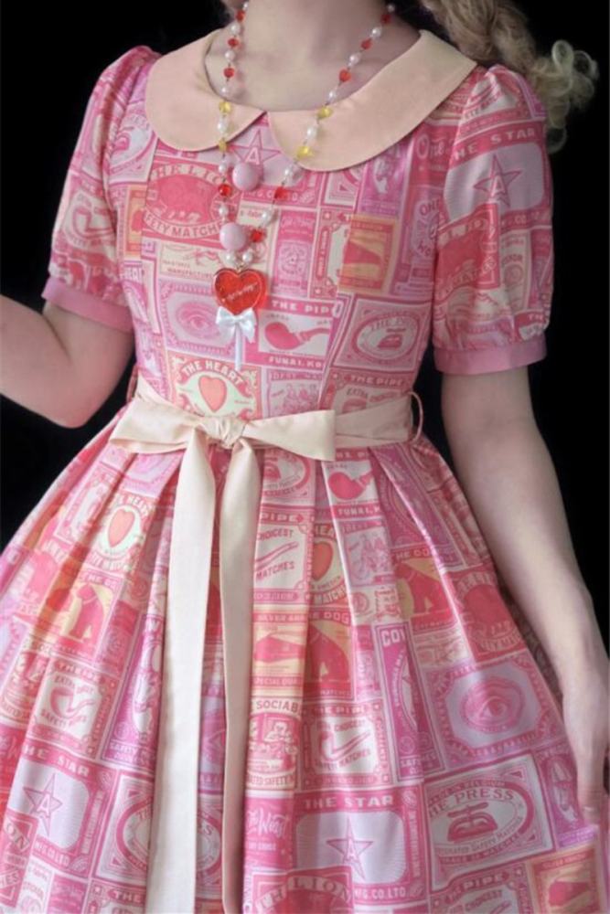 Miss Point Antique Label Daily Wear Lolita One Piece