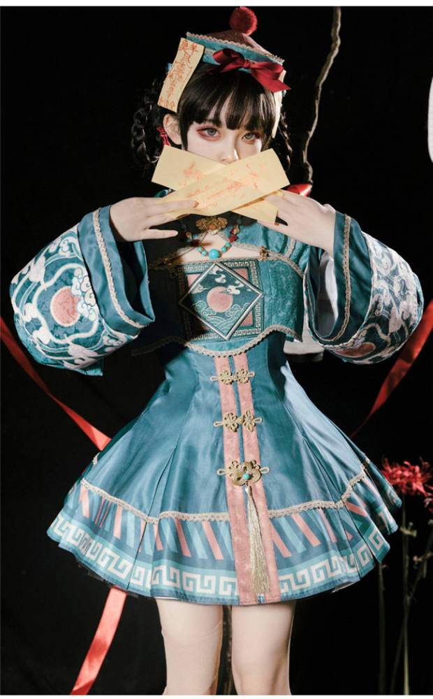 Sakurahime A Hopping Vampire Soft Lolita JSK