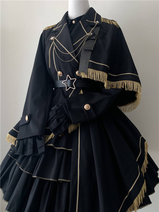 Honored Knight Military Lolita Blouse, Skirt, Coat