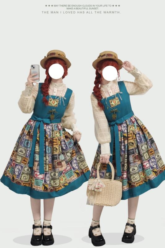 Miss Point Antique Label Daily Wear Lolita Jumper dress