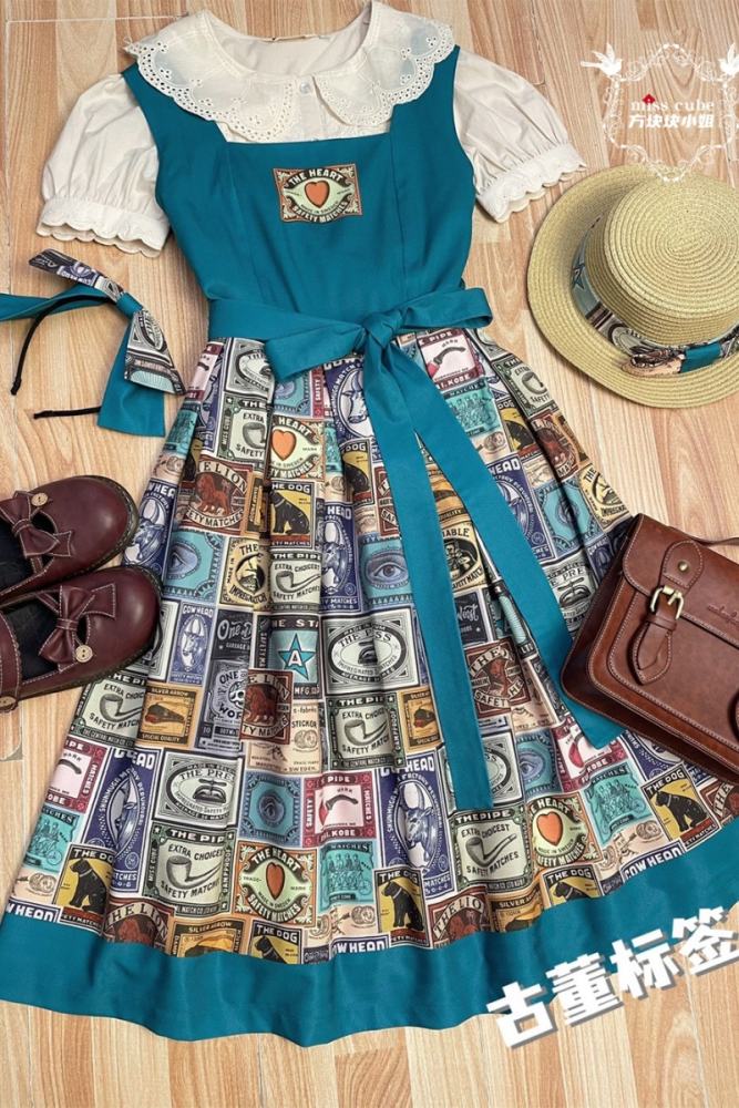 Miss Point Antique Label Daily Wear Lolita Jumper dress