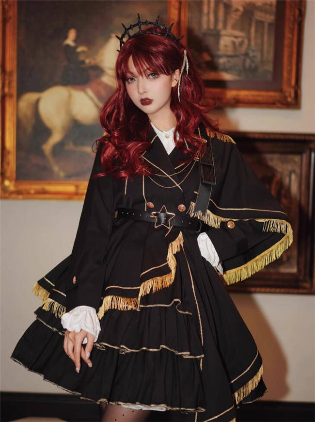 Honored Knight Military Lolita Blouse, Skirt, Coat