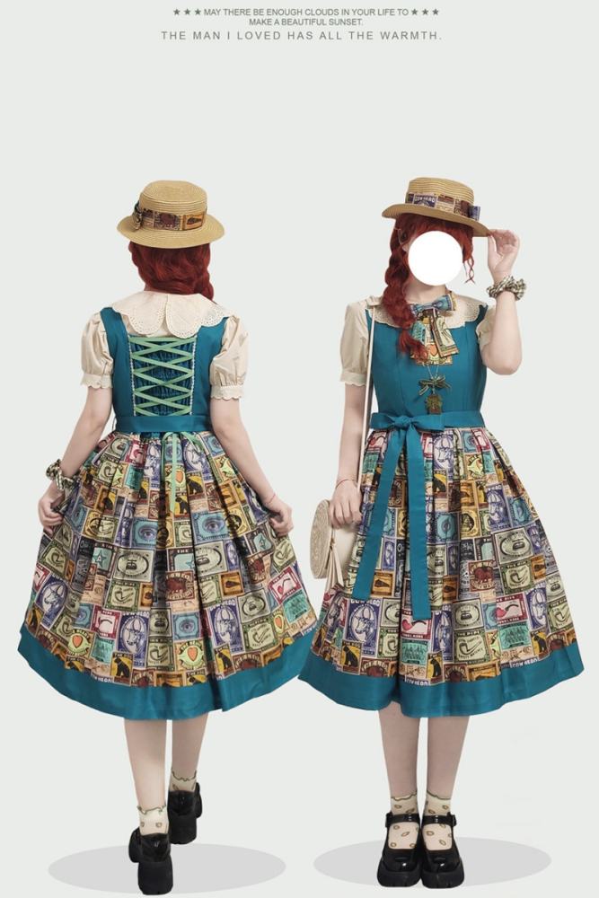Miss Point Antique Label Daily Wear Lolita Jumper dress