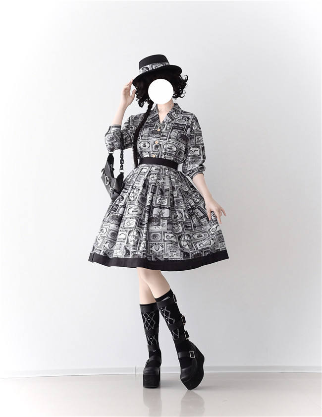 Miss Point Antique Label Daily Wear Lolita Skirt