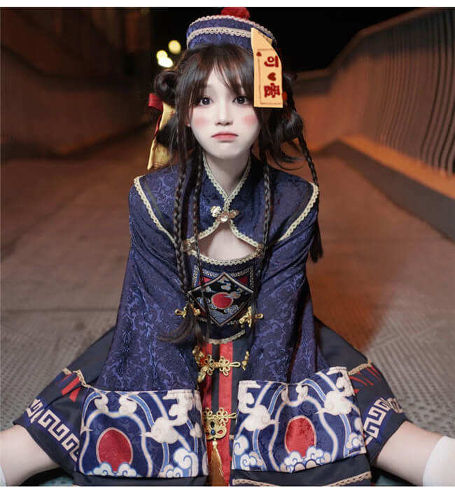 Sakurahime A Hopping Vampire Soft Lolita JSK