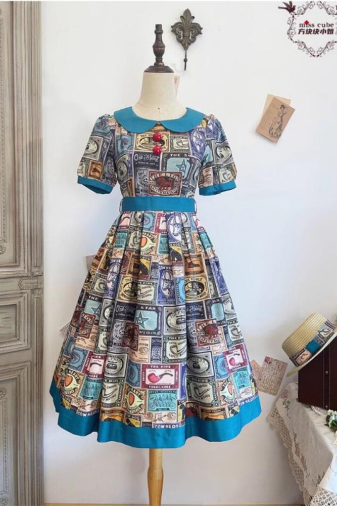 Miss Point Antique Label Daily Wear Lolita One Piece