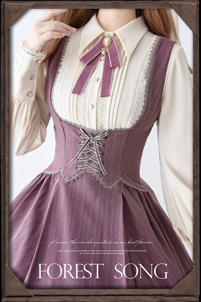 Forest Song Cleta Estate Corset Lolita Dress