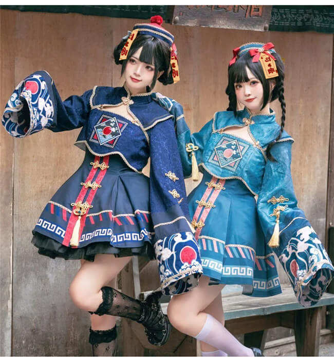 Sakurahime A Hopping Vampire Soft Lolita JSK