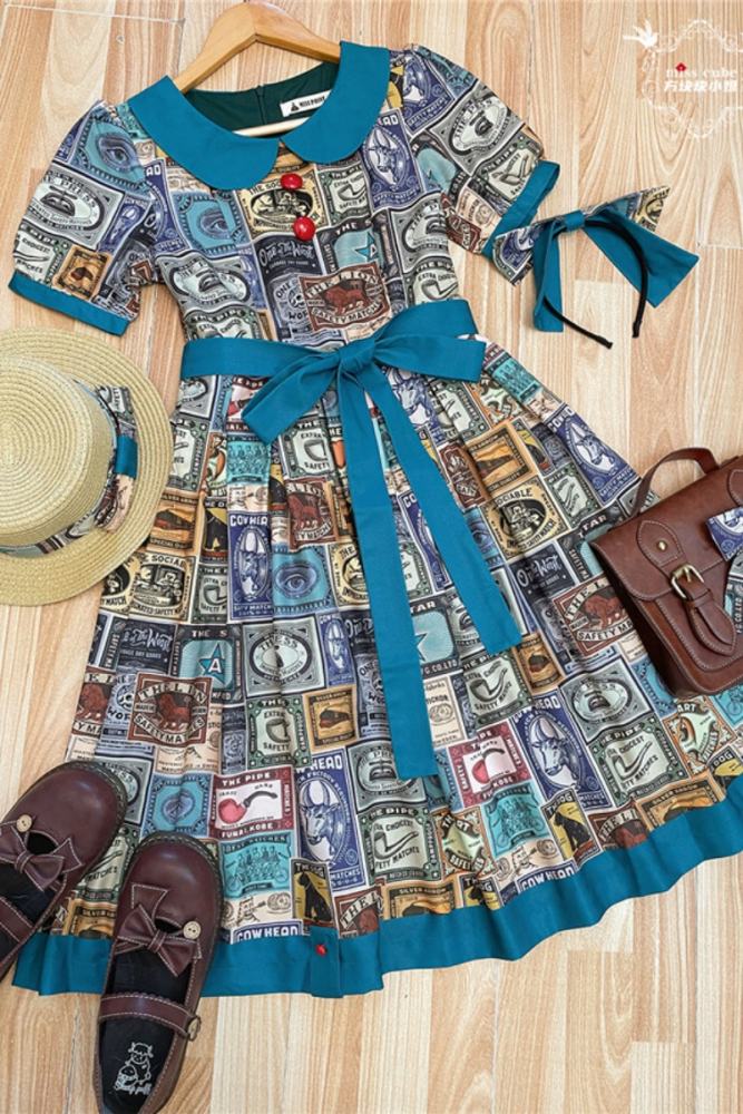 Miss Point Antique Label Daily Wear Lolita One Piece