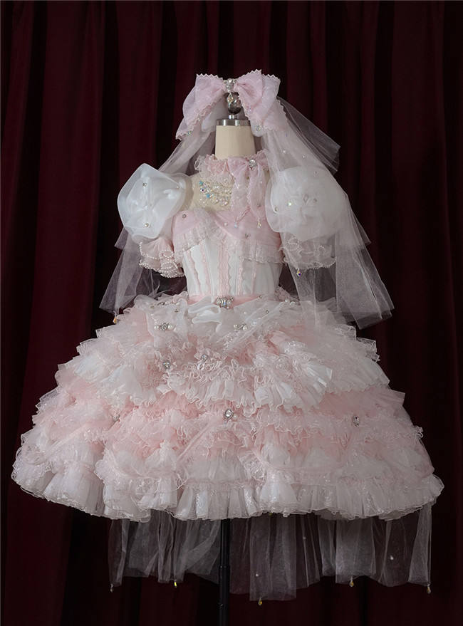 Henrietta Moonlight Crystal Dreams Super Luxury Lolita Skirt, Top and Accessories