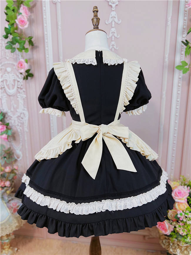 Earl's Young Servant Maid Lolita Dress and Apron