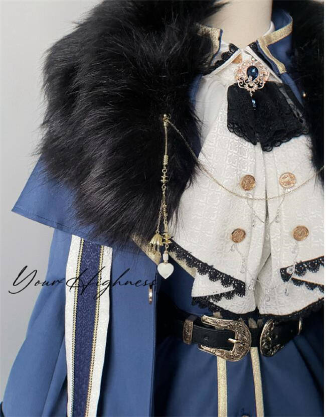 Your Highness The Oath of the Brave Military Lolita Jacket, Cape and Blouse