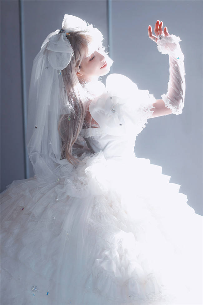 Henrietta Moonlight Crystal Dreams Super Luxury Lolita Skirt, Top and Accessories