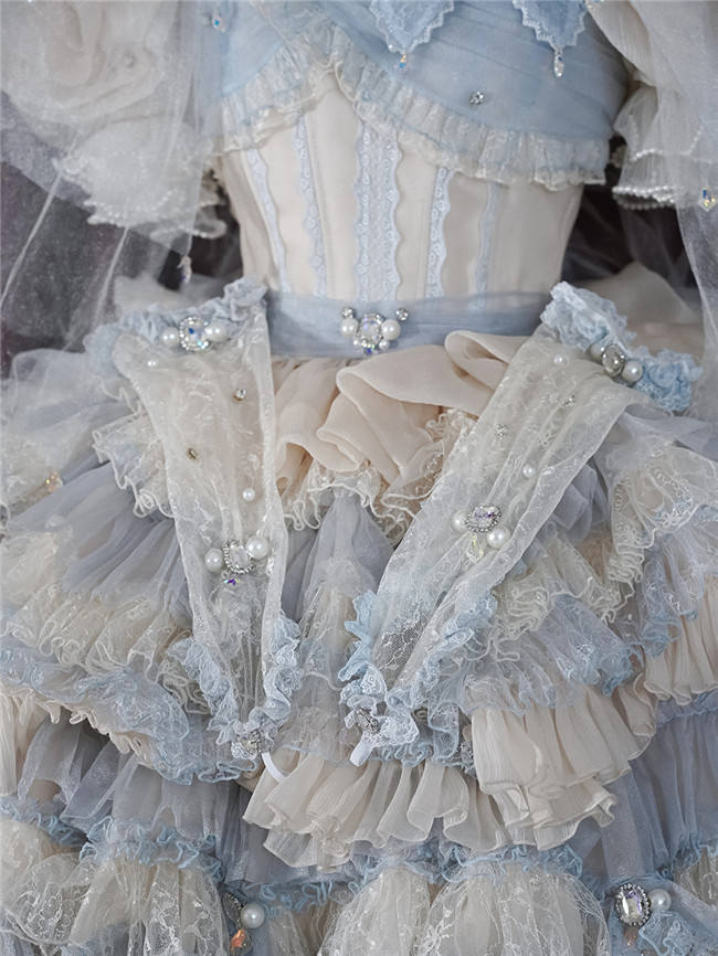 Henrietta Moonlight Crystal Dreams Super Luxury Lolita Skirt, Top and Accessories