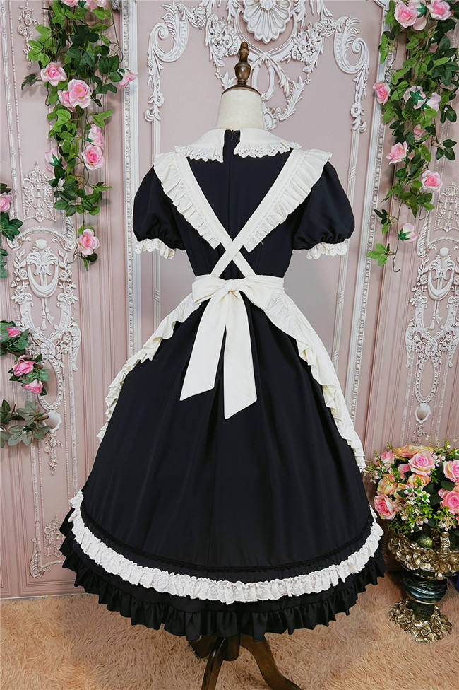 Earl's Young Servant Maid Lolita Dress and Apron