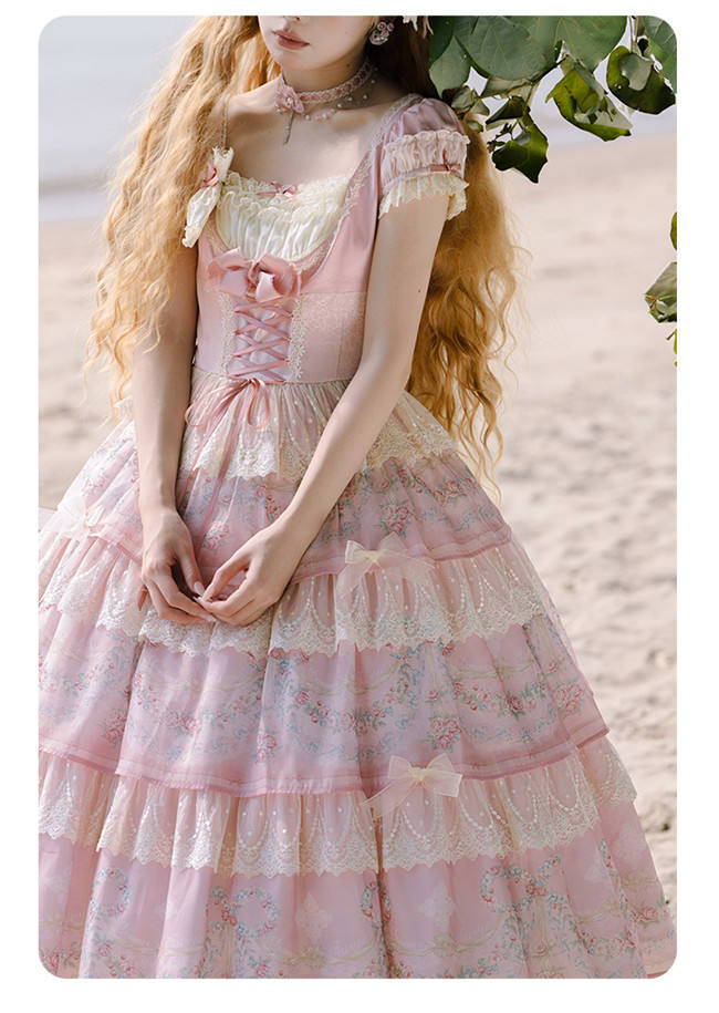Summer Fairy Villandli Gardens Lolita One Piece