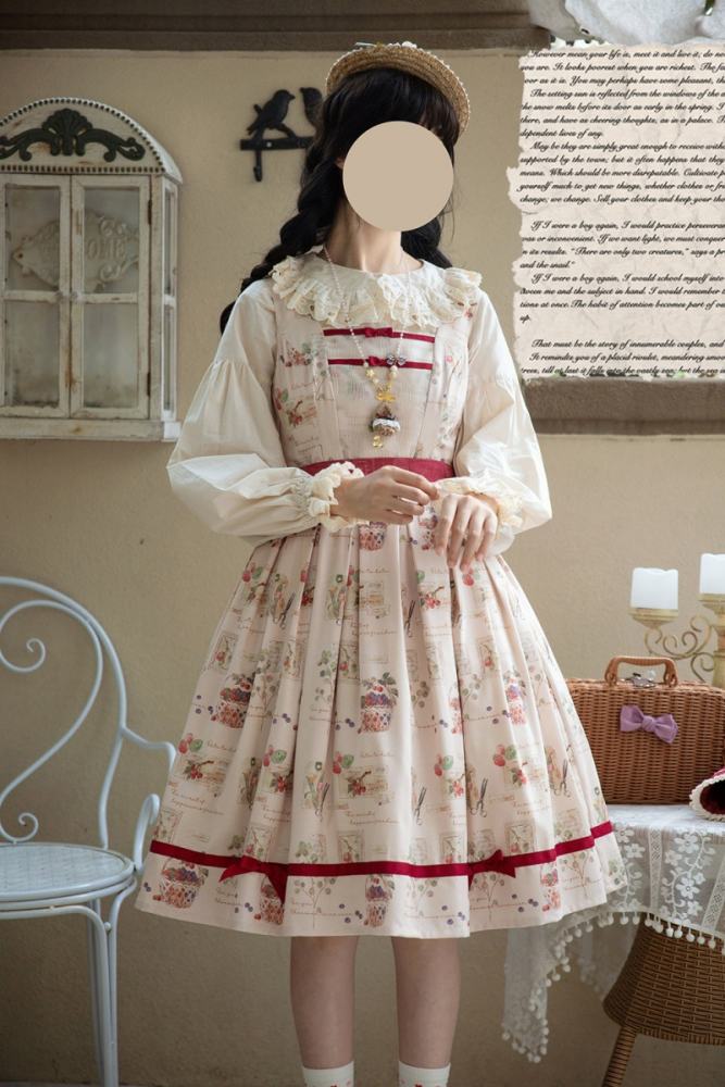 Miss Point Forest Book Cotton Lolita Blouse